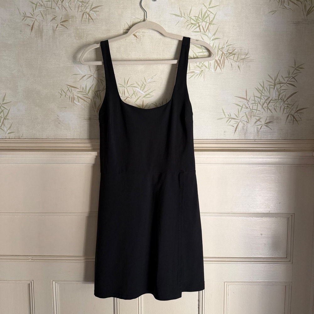 Abercrombie & Fitch Traveler Athletic Mini Dress Black Activewear Small Tall